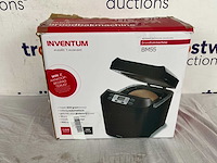 Inventum bm55 - broodbakmachine - brood 650/800 gram - 12 programma's - glutenvrij programma - pfas vrij - timer - 550 watt - zwart - afbeelding 2 van  2