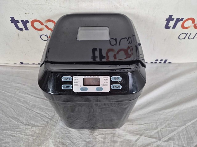 Inventum bm55 - broodbakmachine - brood 650/800 gram - 12 programma's - glutenvrij programma - pfas vrij - timer - 550 watt - zwart - afbeelding 2 van  2