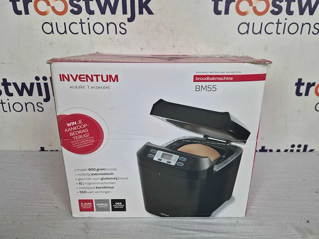Inventum bm55 - broodbakmachine - afbeelding 2 van  3
