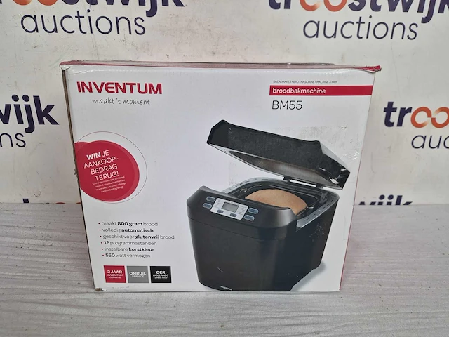 Inventum bm55 - broodbakmachine - afbeelding 2 van  2