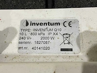 Inventum close in boiler 10 liter - afbeelding 7 van  7