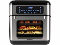 Inventum gf1200hld airfryer 12 liter 8 programma's 5 accessoires 1500 watt zwart/rvs - afbeelding 1 van  5