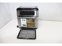 Inventum gf1200hld airfryer oven 12 liter 8 programma's 5 accessoire 1500 watt zwartrvs - afbeelding 5 van  6