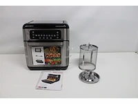 Inventum gf1200hld airfryer oven 12 liter 8 programma's 5 accessoires zwart/rvs - afbeelding 5 van  5