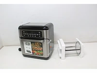 Inventum gf1200hld airfryer oven 12 liter 8 programma's 5 accessoires zwart/rvs - afbeelding 5 van  6