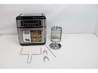 Inventum gf1200hld airfryer oven 12 liter 8 programma's 5 accessoires zwart/rvs - afbeelding 5 van  6
