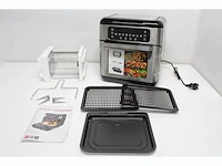 Inventum gf1200hld airfryer oven hetelucht friteuse 12 liter 8 programma's zwart/rvs - afbeelding 5 van  6