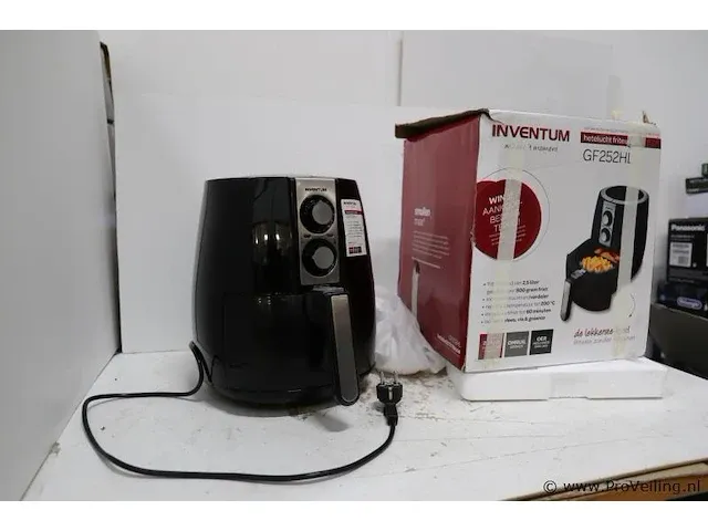 Inventum gf252hl airfryer / heteluchtfriteuse - afbeelding 3 van  4