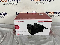 Inventum gf461b - dubbele frituurpan - 2 x 2,5 liter - tot 190 graden - 2 x 1800 watt - koude zone - friteuse - zwart - afbeelding 2 van  2