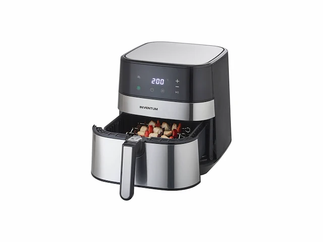 Inventum gf500hld heteluchtfriteuse 5 l 1700 w wart roestvrijstaal - afbeelding 2 van  6