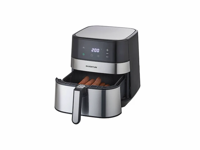 Inventum gf500hld heteluchtfriteuse 5 l 1700 w wart roestvrijstaal - afbeelding 4 van  6