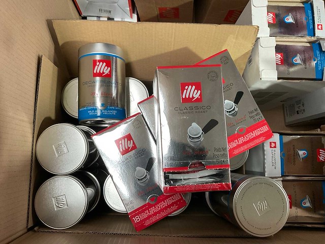 Inventum, illy, alex meijer & co, kanis & gunnink partij koffie: apparaat, cups, snelfiltermaling - afbeelding 2 van  9