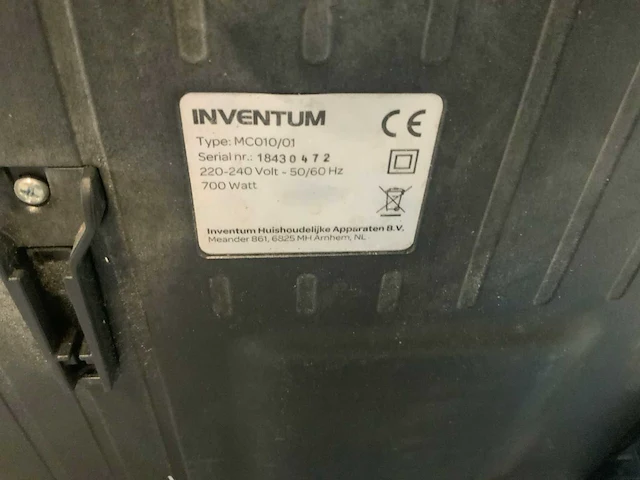 Inventum mc010 stofzuiger - afbeelding 5 van  5