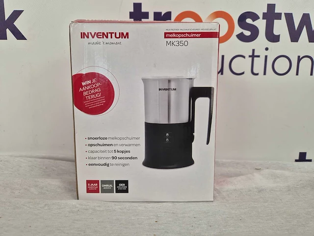 Inventum mk350 milk frother - afbeelding 2 van  2