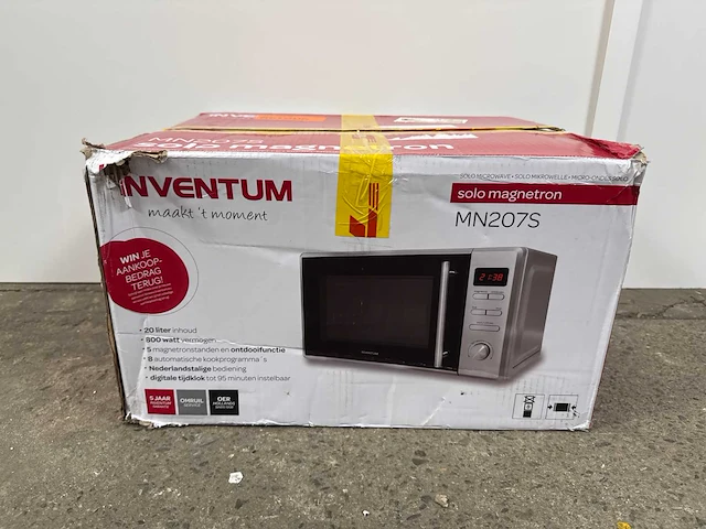 Inventum mn207s zilver - afbeelding 2 van  2