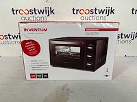 Inventum ov307b - vrijstaande heteluchtoven - draaispit - 30 liter - 1600 watt - 6 programma's - zwart - afbeelding 2 van  2