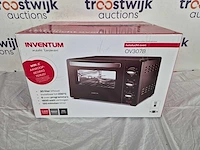 Inventum ov307b - vrijstaande heteluchtoven - draaispit - 30 liter - 1600 watt - 6 programma's - zwart - afbeelding 2 van  2