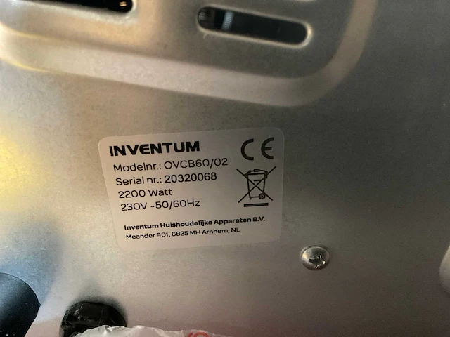 Inventum ovcb60 heteluchtoven - afbeelding 4 van  7