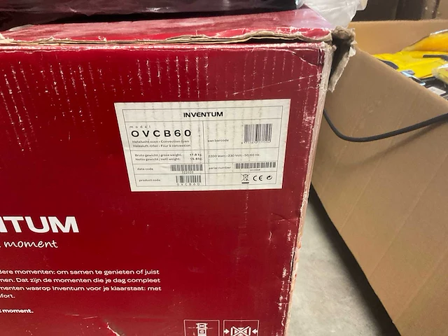Inventum ovcb60 heteluchtoven - afbeelding 5 van  7