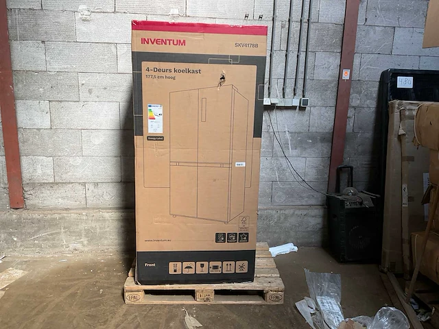 Inventum skv4178b amerikaanse koelkast - afbeelding 3 van  7