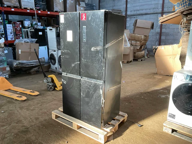 Inventum skv4178b amerikaanse koelkast - afbeelding 1 van  6