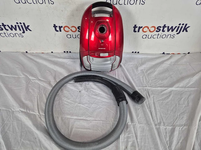Inventum st306rza - stofzuiger met zak - 3 liter - hepa 13 - snoerlengte 7 meter - rood - afbeelding 2 van  2