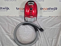 Inventum st306rza - stofzuiger met zak - 3 liter - hepa 13 - snoerlengte 7 meter - rood - afbeelding 2 van  2