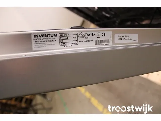 Inventum vvw7040s++ vaatwasser - afbeelding 6 van  6