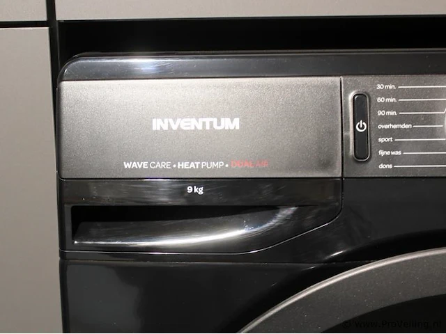 Inventum wasdroger warmtepompdroger vdm9001b - afbeelding 3 van  6