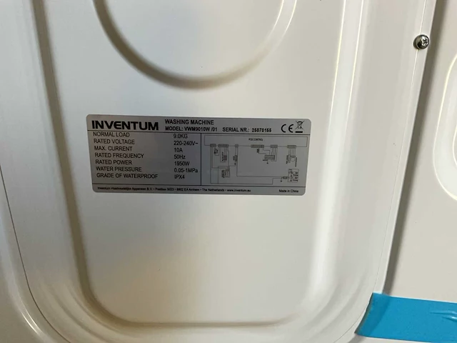 Inventum wasmachine (2x) - afbeelding 3 van  12