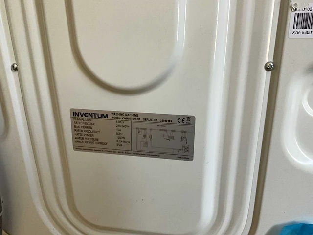 Inventum wasmachine (2x) - afbeelding 4 van  12