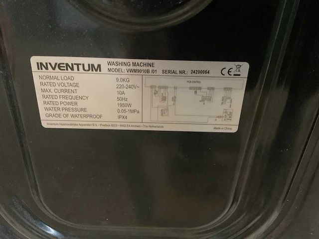 Inventum wasmachine (2x) - afbeelding 7 van  10