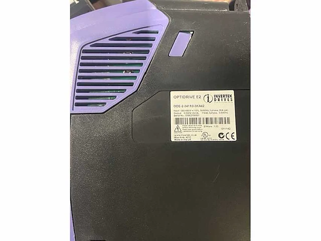 Invertek optidrive e2 frequentieregelaar (3x) - afbeelding 4 van  4