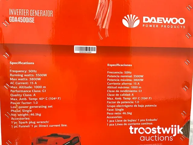 Inverter generator - afbeelding 2 van  11