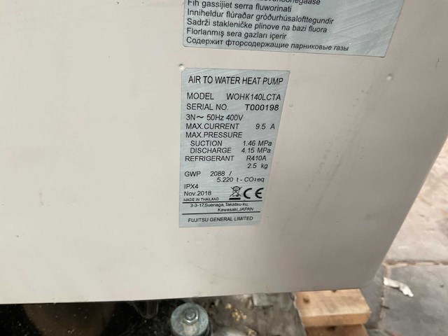 Inverter wohk140lcta warmtepomp - afbeelding 6 van  6