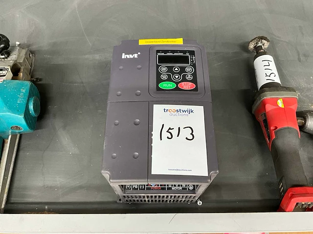 Invt chf100-5r5g/7r5p frequentieregelaar - afbeelding 1 van  3