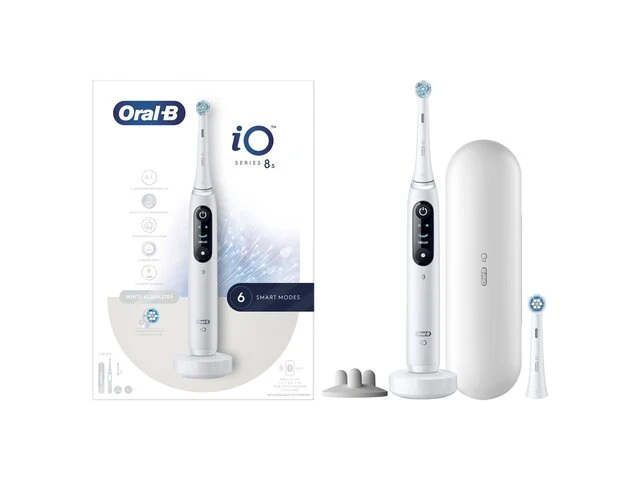 Io 8s - volwassene - vibrerende tandenborstel oral-b - afbeelding 2 van  4