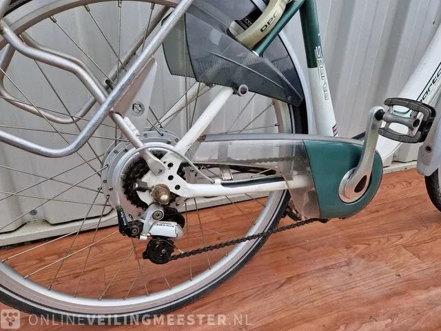 Ion m-gear e-bike/ elektrische fiets sparta, wit - afbeelding 4 van  8