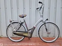 Ion m-gear e-bike/ elektrische fiets sparta, zilver-grijs