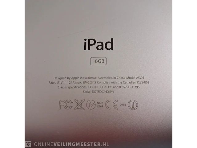 Ipad 2, 12,9gb apple, mc979nf/a - afbeelding 2 van  13