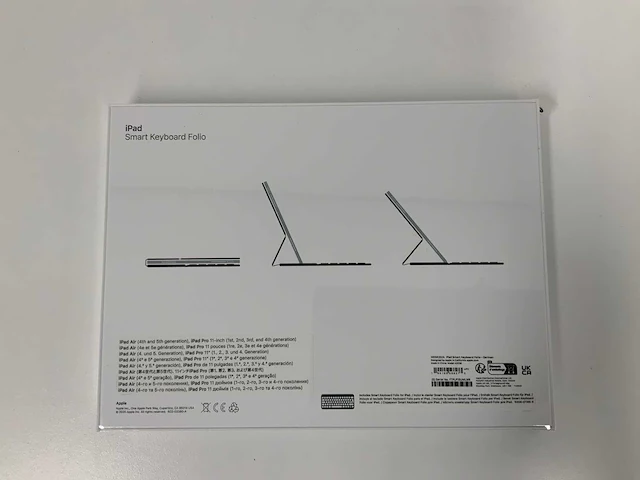 Ipad air & ipad pro 11-inch smart keyboard folio duits - afbeelding 2 van  2