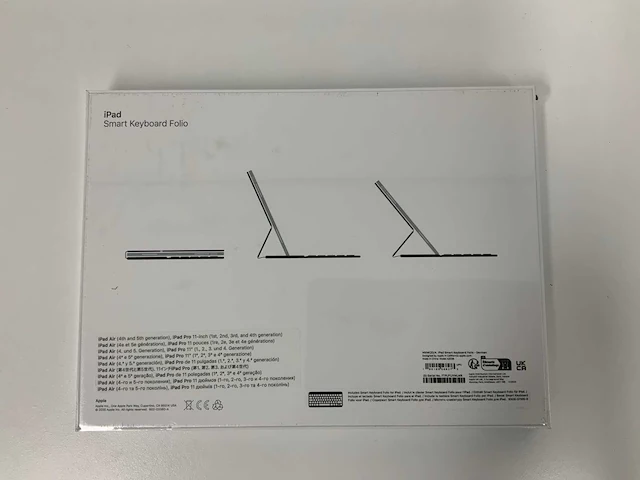 Ipad air & ipad pro 11-inch smart keyboard folio duits - afbeelding 2 van  2