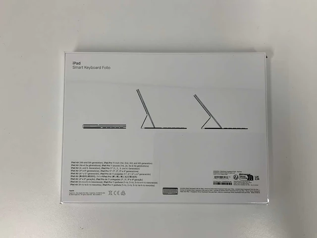 Ipad air & ipad pro 11-inch smart keyboard folio duits - afbeelding 2 van  2