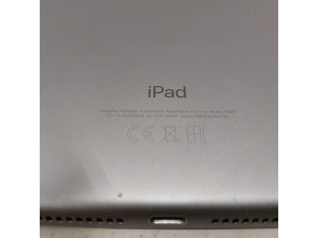 Ipad, apple, a1893, grijs / chroom - afbeelding 5 van  5