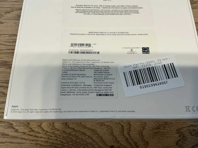 Ipad pro 11 inch (2nd gen 2020) wifi 512gb silver - afbeelding 7 van  7