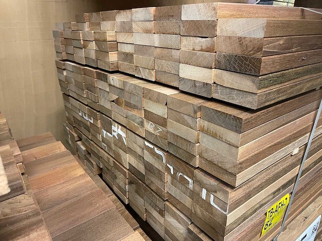 Ipé country grade planken geschaafd 1000-1550x90x27mm (207x) - afbeelding 3 van  3