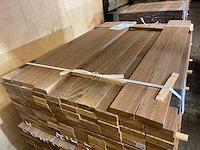 Ipé country grade planken geschaafd 1250x90x27mm (206x) - afbeelding 1 van  3