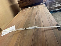 Ipé country grade planken geschaafd 1550x90x27mm (207x) - afbeelding 1 van  3