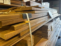 Ipé country grade planken geschaafd 1850-4900x120x21mm (80x) - afbeelding 2 van  3