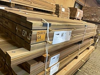 Ipé country grade planken geschaafd 2450-2750x90x27mm (106x) - afbeelding 2 van  3